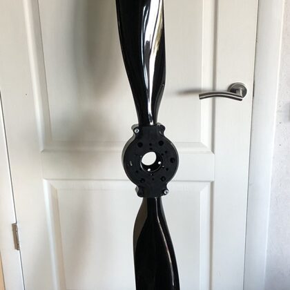 New Black Wing Propeller.  Designed for engines up to O-320.   Carbon 71"