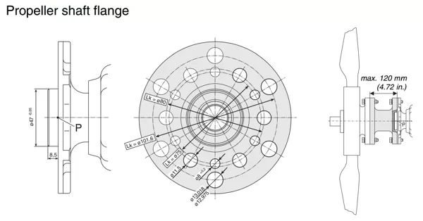 Rotax Flange