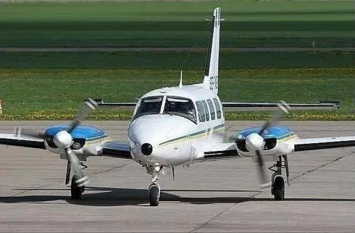 Interior of PIPER PA-31 NAVAJO CHIEFTAIN aircraft
