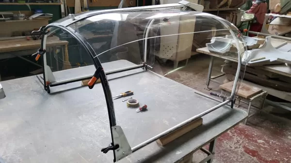 Glazing of SOCATA Rallye